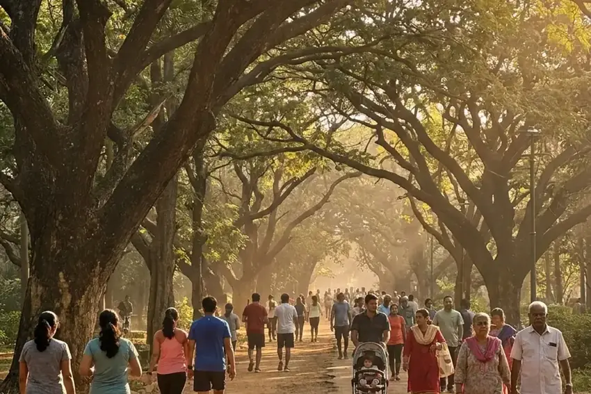 Cubbon Park Bengaluru greenery